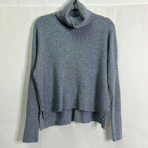 Cozy Gray Turtleneck Sweater